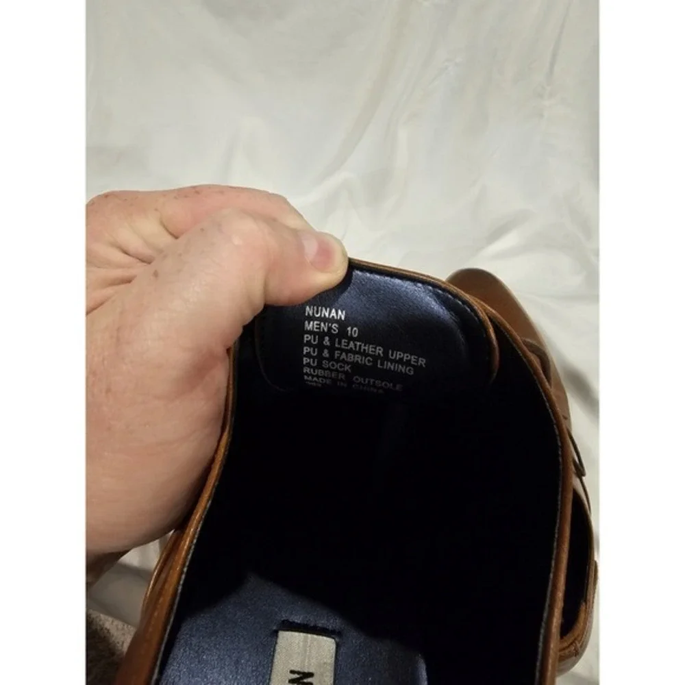 Steve Madden‎ Ollie Brown Leather Oxford Shoe Mens Size 10